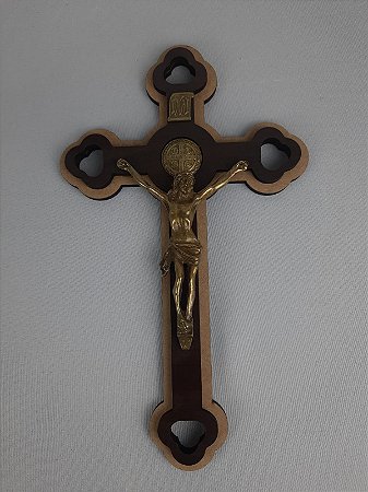 Crucifixos De Madeira 35  cm