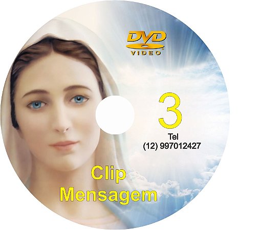 DVD CLIPS DE MENSAGENS DE NOSSA SENHORA 3
