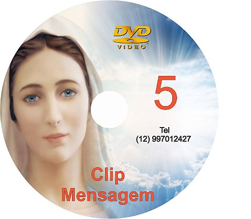 DVD CLIPS DE MENSAGENS DE NOSSA SENHORA  5