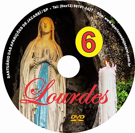 DVD- FILME AS APARIÇÕES DE LOURDES 6