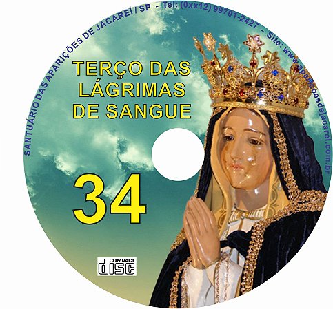 CD TERÇO DAS LAGRIMAS DE SANGUE 34