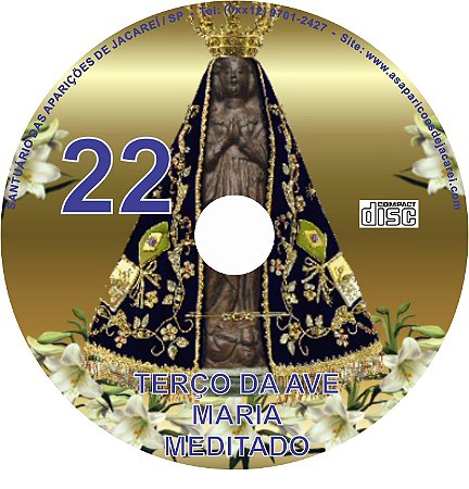 CD TERÇO DA AVE MARIA MEDITADO 22