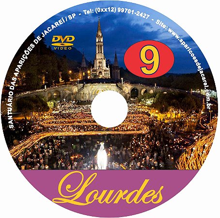 DVD- FILME AS APARIÇÕES DE LOURDES 9