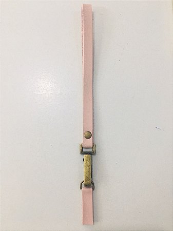 Alça p/ bolsa de mão - Rose - 1x15cm - Ouro velho