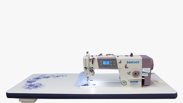 Máquina de Costura Reta Direct Drive - SA- DS-6600D - Sansei - Aquarela -  110v + BRINDES - LN Máquinas e Acessórios