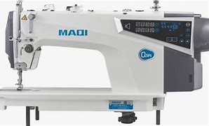 Máquina de costura Reta Eletrônica MAQI Q5FT-HL-4C-I - Ponto 7mm - 220v + Brindes
