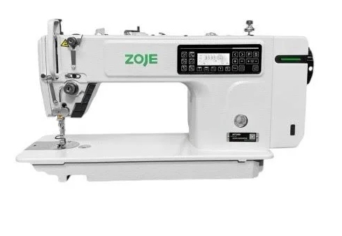 MÁQUINA RETA ELETRÔNICA CÁRTER BLINDADO COM MOTORES DE PASSO - ZOJE A7200-I (220v) + BRINDES