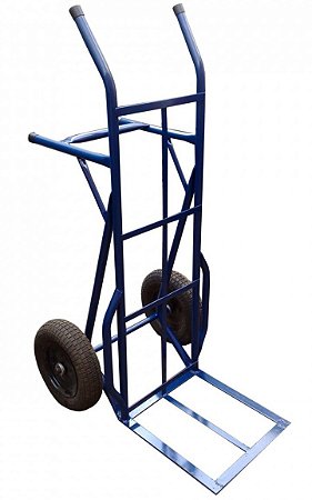 Carro armazém 400 kg om rodas pneumáticas Joaquinzão