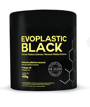 Evoplastic Black Renova Plásticos Externos Evox 400g
