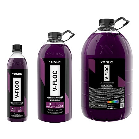 V-FLOC Lava Autos Super Concentrado Vonixx  500ml / 3L / 5L