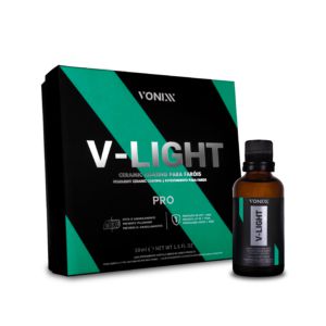 Vitrificador V-LIGHT PRO 50ml - Ceramic Coating para Faróis - Vonixx