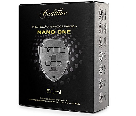 Cadillac Vitrificador Proteção Nanocerâmica Nano One 50ml