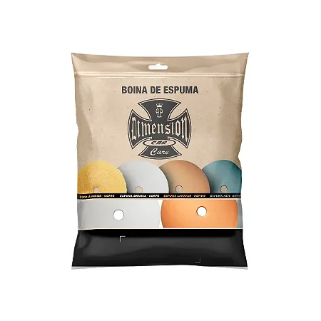 Boina de Espuma 3" Corte/Refino/Lustro Roto