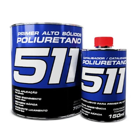 Primer Hs Pu 511 + Catalisador - Maxi Rubber