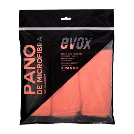 Pano Microfibra 30cmx30cm 220 GSM - Evox