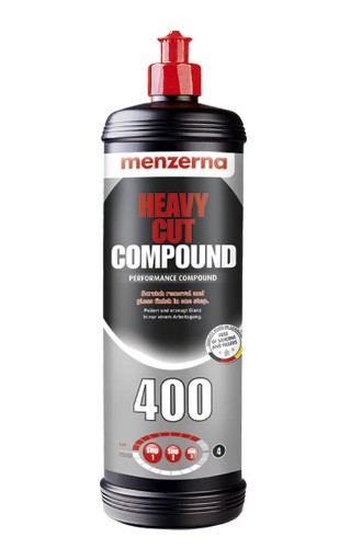 Heavy Cut Compound 400 Menzerna -  Composto de corte pesado 1L & 250ml