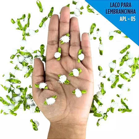 Aplique de Laço de Cetim - APL-05 - Pct c/100 Unid.