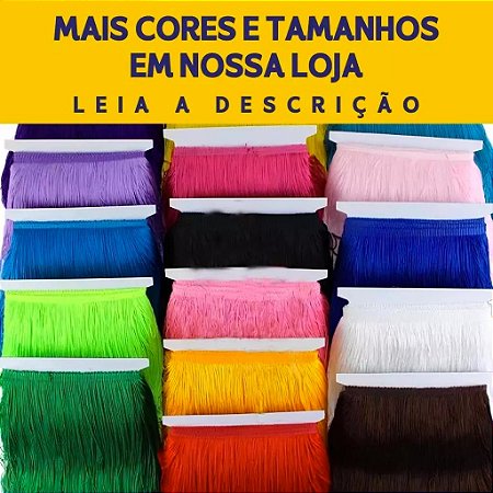 Franja de Tecido Acetinado - 10cm - Grade de Cores - Rolo C/10 Mts COR:VERDE-JADE-539