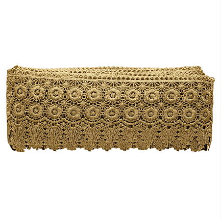Renda Guipir CHL-427 9.5 Cm -  Rolo C/13.7 Metros Cor: Ouro