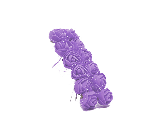 Rosinha De E.V.A P/ Artesanato - Pct C/144 Unid. Cor:LILAS-164