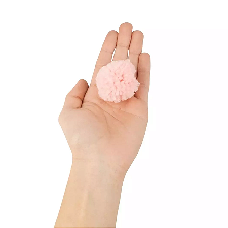 Pom Pom De Lã Fofinho - 40mm - Pct C/50 Unid. COR: ROSA-CANDY-133