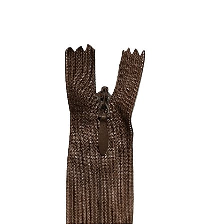 10 Zíper Invisível - 15Cm - COR:MARROM-290