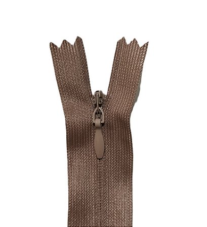 10 Zíper Invisível - 20Cm - Nº3 - COR:CHOCOLATE-283