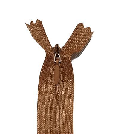 Zíper Invisível - 15Cm - Nº3 - Pct C/100 Unidades COR:TELHA-807