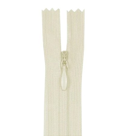 Zíper Invisível - 20Cm - Nº3 - Pct C/100 Unidades COR:NATURAL-296