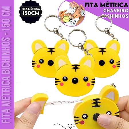 Fita Métrica Tigre Trena - 150cm - Retrátil Costura Patchwork