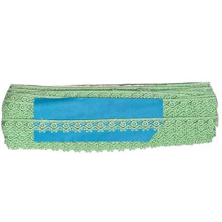 Renda Guipir Chl-653 1.5 Cm - Rolo C/13.7 Metros Cor:Verde-Bebe-238