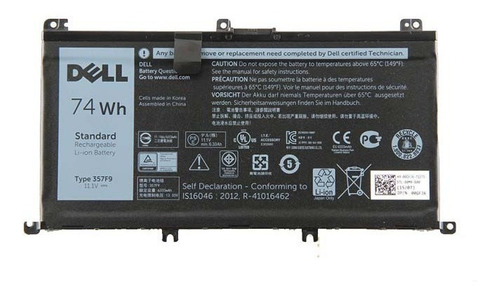 Bateria Original Dell Inspiron 15 7559 7567 - 357F9 71JF4
