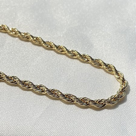 Pulseira Cordão Baiano Banhado Em Ouro 18k