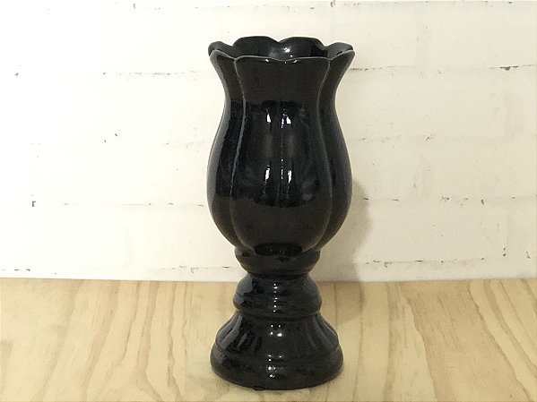 Vaso Flor Mini 18x8cm Em Cerâmica