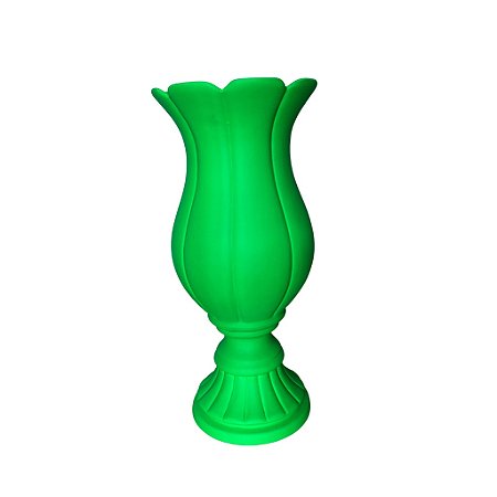 Vaso Flor Grande 38x18cm Em Cerâmica