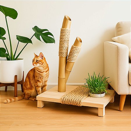 Arranhador Decorativo Ecológico para Gato