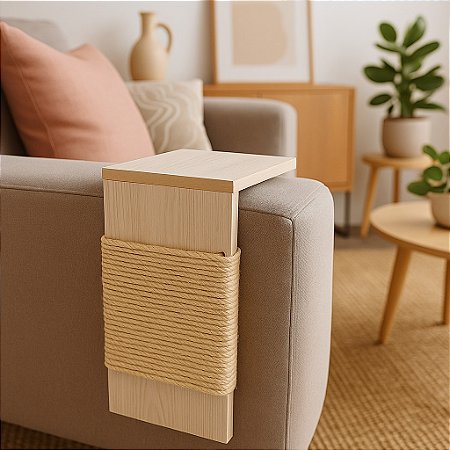 Arranhador para Gatos Protetor de Sofá com Sisal