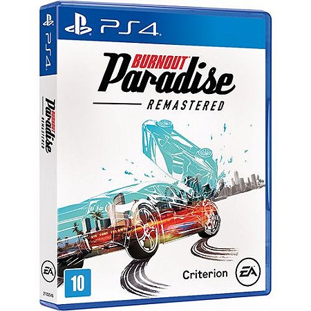 Jogo Burnout Paradise Remastered PS4