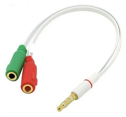 Cabo Adaptador Headset de P2 para P3