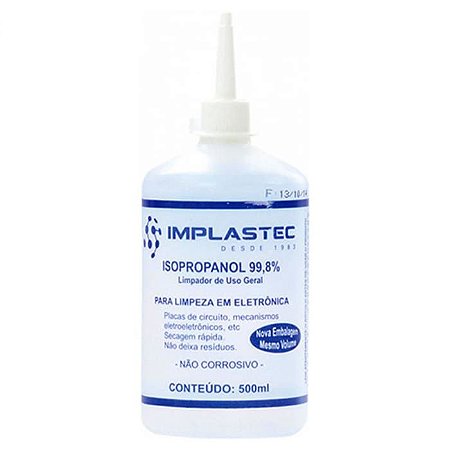 Alcool Isopropilico Implastec 500ML