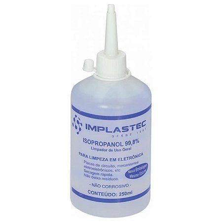 Alcool Isopropilico Implastec 250ML