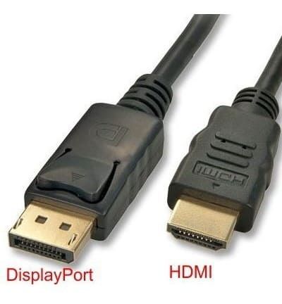 Cabo Display Port para HDMi 1,8m