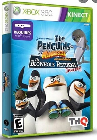 Jogo Pinguins de Madagascar Xbox 360 - Plebeu Games - Tudo para