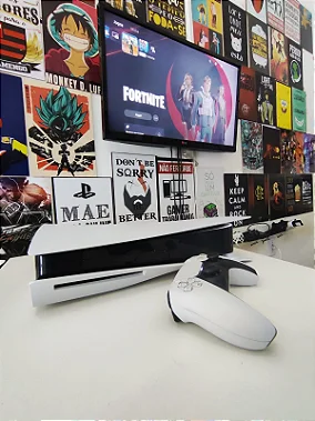 Playstation 5 Com Leitor de Discos + Dualsense - Semi Novo