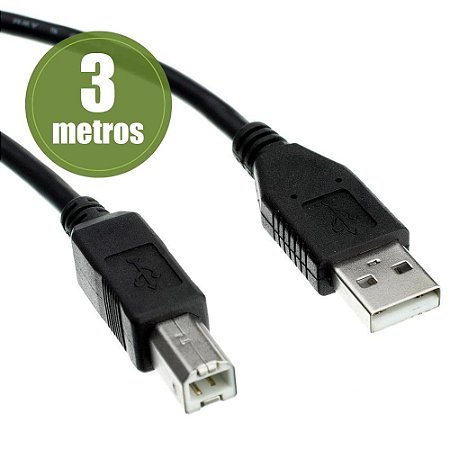 Cabo Impressora 3 Metros