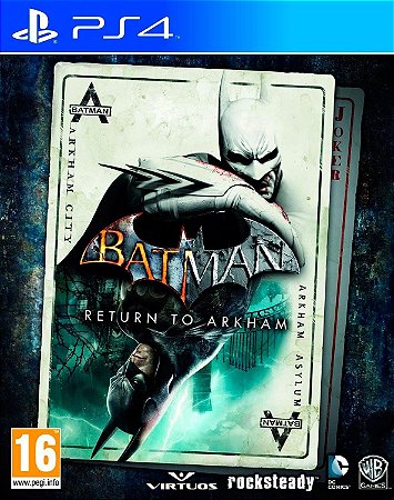 Jogo Batman Return to Arkham PS4