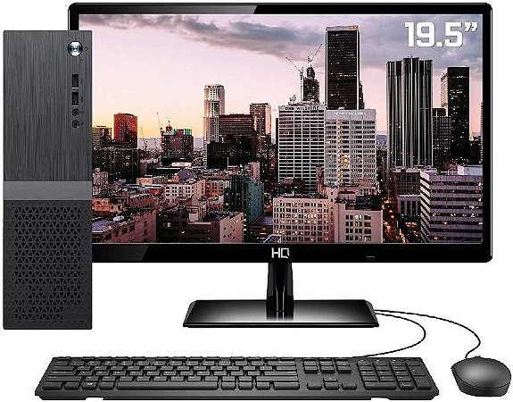 Computador Completo i3 8° Geração 3,1GHz; 8GB RAM; SSD 120GB