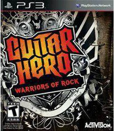 Jogo Guitar Hero Warriors of Rock PS3