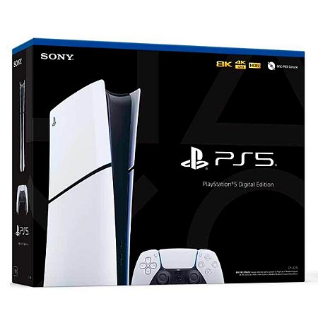 Video Game Playstation 5 Slim 825GB Digital Edtion - Novo
