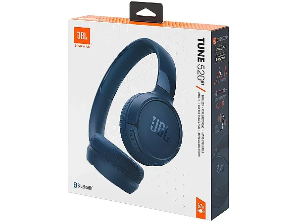 Fone de Ouvido Bluetooth JBL Tune - Headphone 520BT